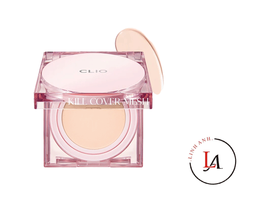 Phấn Clio 2 lõi Cushion số 2BP vỏ hồng
